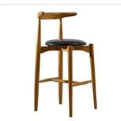 Resim Sandalye Zus274 Yüksek Model Ahşap Iskelet Suni Deri Oturum Bel K Çok Renkli 