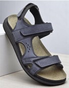 Resim 240105 Ortopedik Taban Erkek Sandalet Erkek Cırtlı Sandalet Lacivert 