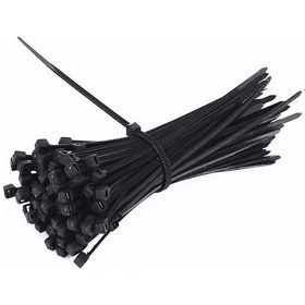 Resim Kablo Bağı & Plastik Kelepçe & Cırt Kelepçe 3.6X250 Siyah 100 Adet 