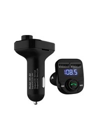 Resim Hello 12-24 Volt 3.1 Amper Hızlı Şarj Destekli Çift Usb/sd-bluetooth Fm Transmitter Hl-19680 