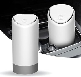 Resim Araba çöp kutusu, Kapaklı Su Geçirmez Çöp Kutusu, Mini Araç Çöp Konteyneri, Küçük Taşıt Çöp Sepeti, Otomobil, Ev, Ofis, Mutfak, Yatak Odası için Mini Çöp Kutusu (Beyaz) 