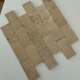 Resim Traverten 5X10 Mozaik - Outlet 