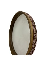 Resim Bendir Akortlu Plastik Deri 45 Cm Cam Derili 