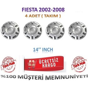Resim Fiesta Jant Kapagi Takim 4 Adet 14 Inch 6 Kol Tip 2002-2008 500168590 