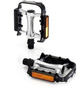 Resim XLC PEDAL ULTRALIGHT PD-M04 ALÜMİNYUM SİYAH GÜMÜŞ 2501812000 