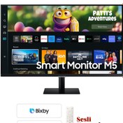 Resim Samsung Smart Monitör Tv 32" 80 Ekran Wi-fi Bağlantı 4ms 60hz 1920 X 1080 Full Hd Monitör Tv-tizen Os 