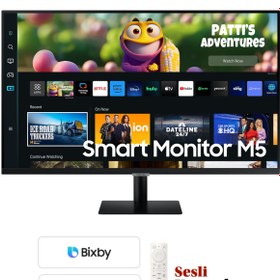 Resim Samsung Smart Monitör Tv 32" 80 Ekran Wi-fi Bağlantı 4ms 60hz 1920 X 1080 Full Hd Monitör Tv-tizen Os 