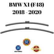 Resim Bmw X1 F48 2018 2019 2020 Uyumlu Araca Özel Ön Cam Muz Tipi Silecek Süpürgesi Takımı 65/40cm 2li Set Silbak 