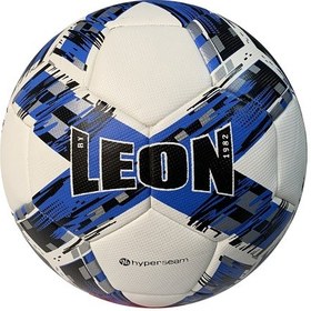 Resim Leon Classic Hybrid Futbol Topu 5 Numara Mavi - Beyaz 
