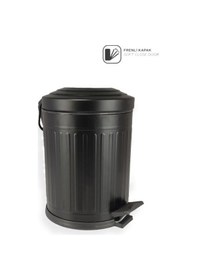 Resim Digithome 5 Lt Soft Close Kapak Çöp Kovası Siyah 4004s C1-1-163 