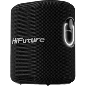 Resim Hifuture Vocalist 100 Kablosuz Bluetooth 5.0 25W Rgb Aydınlatmalı Bt/aux/sd Kart Girişli Tws Mikrofonlu Taşınabilir Karaoke Sistemi Hoparlör Siyah 
