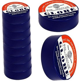 Resim Globe 0.13mmx19mm İzole Bant 10'lu Lacivert 
