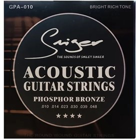 Resim Smiger GPA-010 Akustik Gitar Teli 