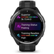 Resim Garmin Forerunner 965 Karbon Gri DLC Titanyum Siyah Akıllı Saat Garmin