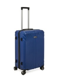 Resim Vertical Line Orta Boy Abs Valiz - Gece Mavisi - 66x45x26 Cm Çok Renkli 
