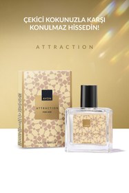 Resim Avon Attraction Kadın Parfüm 50 + 30 Ml Toplam 80 Ml Set 
