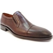 Resim Marcomen Kahverengi Iç Dış Hakiki Deri Günlük Klasik Erkek Ayakka (550581079) 