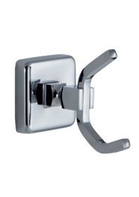 Resim Çelik Banyo Paslanmaz Pirinç Kumru 1 Li Askılık Gri 