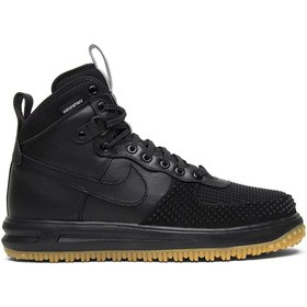 Resim Nike Lunar Force 1 Duckboot Siyah Sneaker 