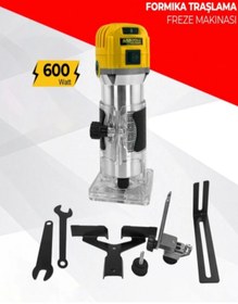 Resim Anadolu Strong Anadolustrong Ans1028 600w Formika Traşlama Freze Makinası 