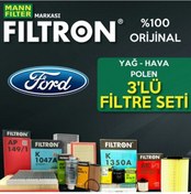 Resim Ford Focus 1.6 Mann Filtron Filtre Bakım Seti 1998-2004 