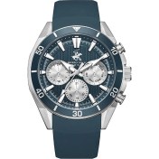 Resim Beverly Hills Polo Club BP3730X.366 Erkek Kol Saati | Mavi Silikon Kordon & Gun Rengi Kasa 