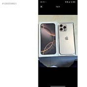 Resim Apple iPhone 16 Pro Max İkinci El YD | 256 GB | Çöl Titanyum İkinci El İPhone 16 Pro max 256 gb yurt dışı kullanıma 3 ay açık