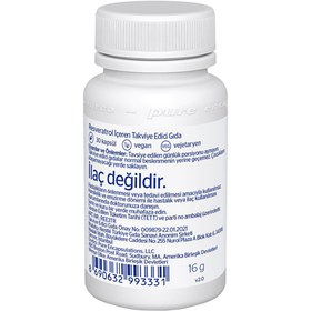 Resim Pure Encapsulations Resveratrol Extra 30 Kapsül 