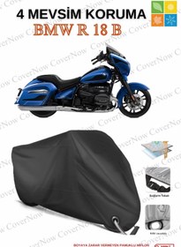 Resim AutoEN BMW R 18 B DAYANIKLI KİLİT UYUMLU SU GEÇİRMEZ MOTOSİKLET BRANDASI-SİYAH 