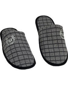 Resim Okanmed 02125 Erkek Kışlık Ev Içi Terliği Ekoselli Kışlık Ev Terliği 