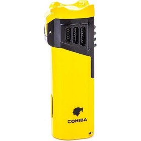 Resim Cohiba Dört Torch Sarı Puro Çakmağı 