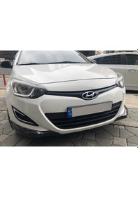 Resim Hyundai İ20 Ön Tampon Flap 2012 - 2014 Piona Black Abs Plastik 