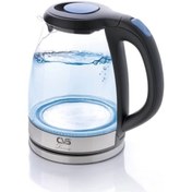 Resim Cvs Dn2336 Kuvars Cam Elektrikli Kettle 