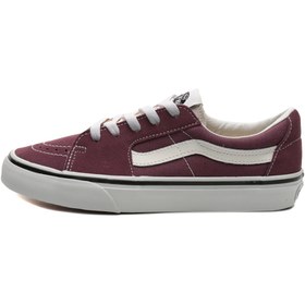 Resim Vans 0009QRCHI1-R Vans Sk8-Low Spor Ayakkabı Bordo 