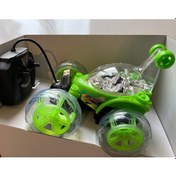 Resim Çılgın Akrobat Araba Kumandalı Şarjlı Ve Işıklı Araba 18cm X 15 Cm Çok Renkli 