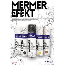 Resim Mermer Efekt Sprey Boya 200ml BEYAZ 