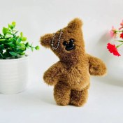 Resim Dzjjna Yeni 1 Adet Dört Inç Iyi Şanslar Karikatür Peluş Oyuncak Bebek Anahtarlık Sevimli Bebek Anahtar Küçük Kolye Seti (Yurt Dışından) 