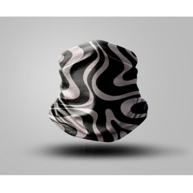 Resim Buffalo Estetik Tasarımlı Motorcu Buff Maske Outdoor Boyunluk Unisex Bandana 