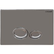 Resim Creavit Gp2004 Parlak Krom Kumanda Paneli 