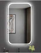 Resim GLOBAL LED MIRROR 60x80 cm Ledli Ayna Dresuar Hol Koridor Duvar Salon Banyo Wc Ofis Çocuk Yatak Odası Boy 