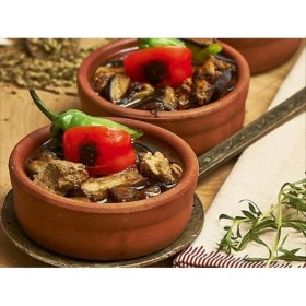 Resim Elizi Çömlekleri Toprak Güveç Sırlı 6'lı 280 ml 