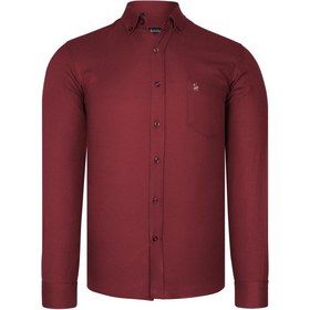Resim G785 Dewberry Erkek Gömlek-bordo Bordo 