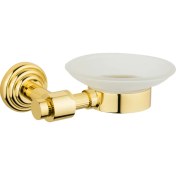 Resim Saray Banyo Pirinç Sabunluk Plus Altın 