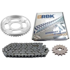 Resim Honda Cbf 150 Ön-arka Dişli Zincir Set Rbk 428h 128l 15-42t 