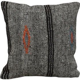 Resim Zehra Abla Halı Yeni El Dokuma Dekoratif Kilim Kırlent Yastık Kılıfı 6433 Çok Renkli 