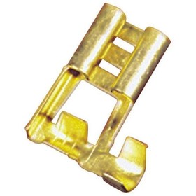 Resim OEM SF1D Mini Eğri Dişi Terminal - (90º Bağlantı) 4.8mm - 10 Adet 