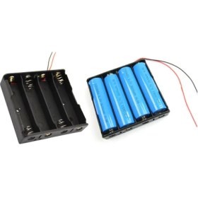 Resim Alkatronik 18650 Pil Yuvası 4'lü 