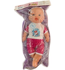 Resim Asya Oyuncak Sesli Asya Bebek 35cm Elf23202-pembe 