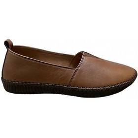 Resim Voyager 7233-1 Kadın Deri Günlük Ayakkabı Taba 