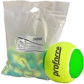 Resim 9 Yaş Yeşil Noktalı Tenis Topu 48 Li Paket Tb5 
